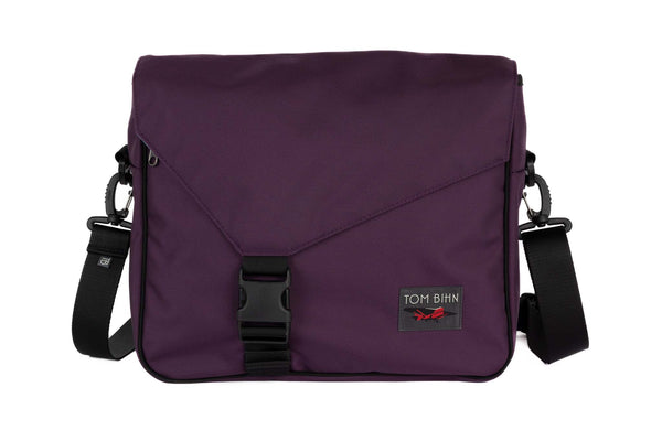 The Maker's Bag in Aubergine (dark purple) Ballistic.
